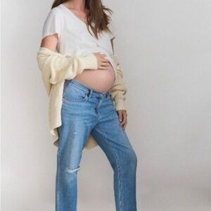 Hatch The Boyfriend Maternity Jeans Size 30